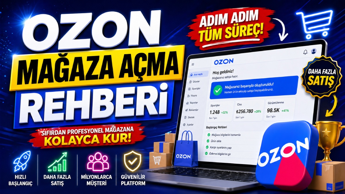 Ozon Mağaza Açma Rehberi