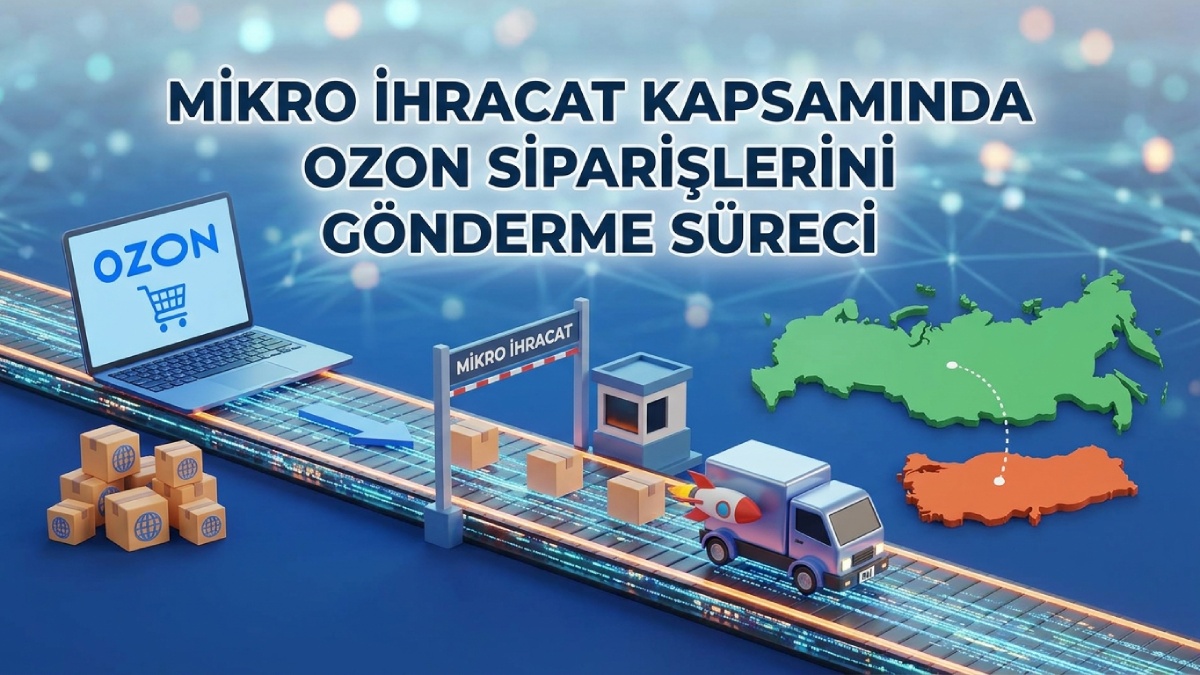 Mikro İhracat Kapsamında Ozon Siparişlerini Gönderme Süreci